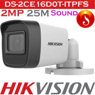 DS-2CE16D0T-ITPFS Hikvision Audio bullet camera