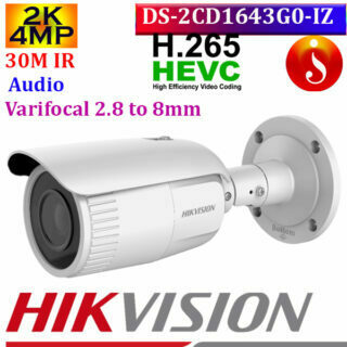 DS-2CD1643G0-IZ hikvision varifocal audio camera