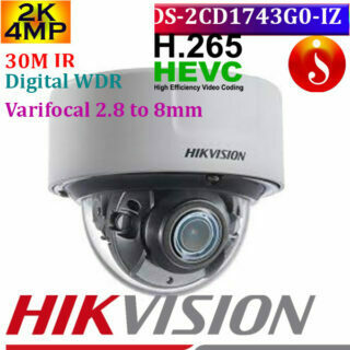 DS-2CD1743G0-IZ hikvision 4mp varifocal IP camera