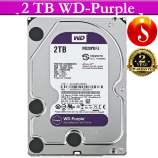 WD purple 2TB HDD for surveillance