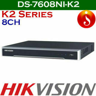 DS-7608NI-K2, 2 hdd 8 channel 4k nvr