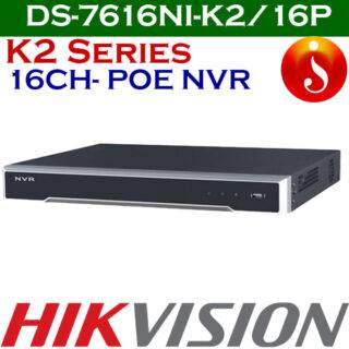 DS-7616NI-K2/16P Best value 16 channel poe nvr,