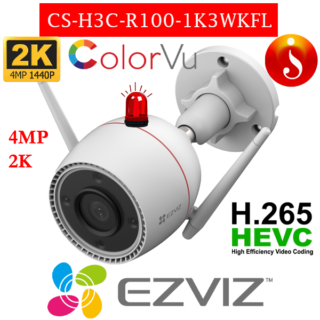 Ezviz H3C 4mpWireless Smart Home AI powered Color night vision Camera
