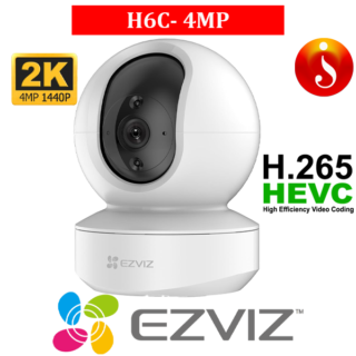 Ezviz H6C 2K 360 rotatable twoway audio h.265+ pan till