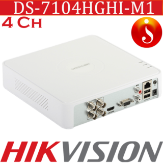 Hikvision turbo hd deep learning audio 4ch dvr DS-7104HGHI-M1