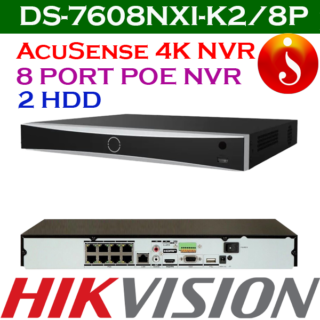 Throwing objects from building 8 Port POE NVR DS-7608NXI-K2/8P