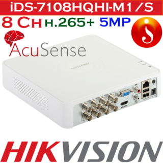 Hikvision human and vehicle Detection 8ch dvr iDS-7108HQHI-M1/S