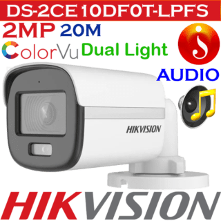 Hikvision 2MP Smart Hybrid Light ColorVu Camera DS-2CE10DF0T-LPFS