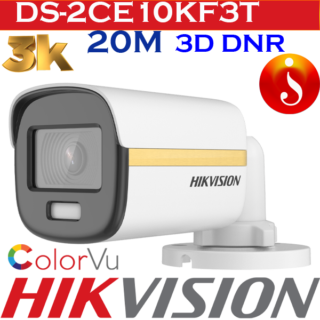 Hikvision 3K ColorVu 3D DNR Bullet Camera DS-2CE10KF3T