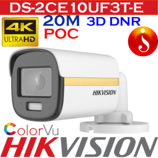 Hikvision 8 mp 4K ColorVu PoC Bullet Camera DS-2CE10UF3T-E