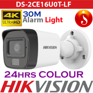 Hikvision 4K Smart Hybrid Light 30m Camera DS-2CE16U0T-LF