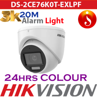 Hikvision 3K Smart Hybrid Light dome Camera DS-2CE76K0T-EXLPF