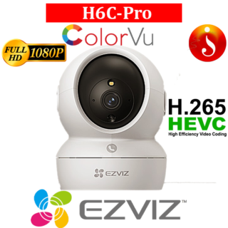 EZVIZ H6C Pro 360 Color Night Vision Smart Home 1080P Full HD Wifi Camera