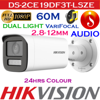 2MP Smart Hybrid Light ColorVu Varifocal Camera DS-2CE19DF3T-LSZE