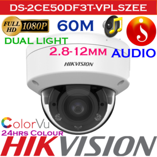 2MP Smart Hybrid Light ColorVu Varifocal Camera DS-2CE50DF3T-VPLSZE