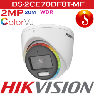 Hikvision 2 MP rainbow Colorvu Camera DS-2CE70DF8T-MF