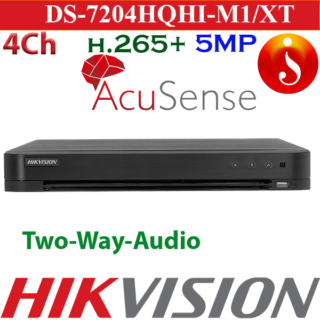 Hikvision Facial Recognition Two-Way Audio 4ch DVR iDS-7204HQHI-M1/XT