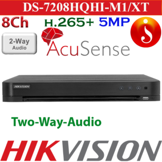 Hikvision Facial Recognition Two-Way Audio 8ch DVR iDS-7208HQHI-M1/XT