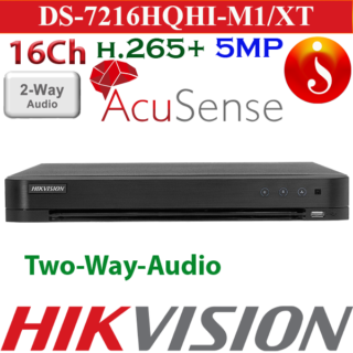 Hikvision Facial Recognition Two-Way Audio 16ch DVR iDS-7216HQHI-M1/XT