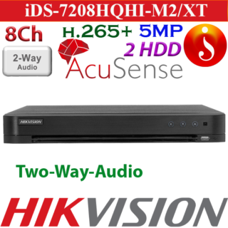 Hikvision Face picture comparison Voice 8 ch 2HDD DVR iDS-7208HQHI-M2/XT