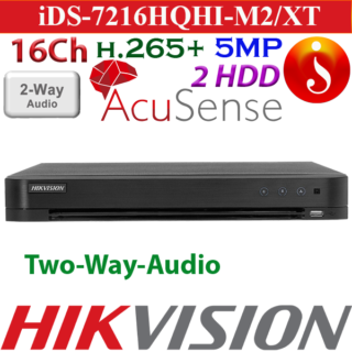 Hikvision Face picture comparison Voice 2HDD 16 ch DVR iDS-7216HQHI-M2/XT