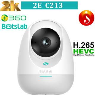 Botslab 360 C213 2K ultra-wide-angle indoor wifi smart surveillance camera