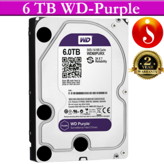 6TB wd purple hdd western digital surveillance hard drive for cctv