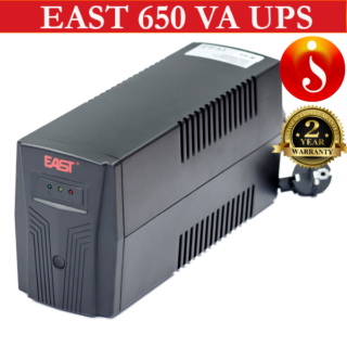 East Microprocessor-based digital control 650VA UPS