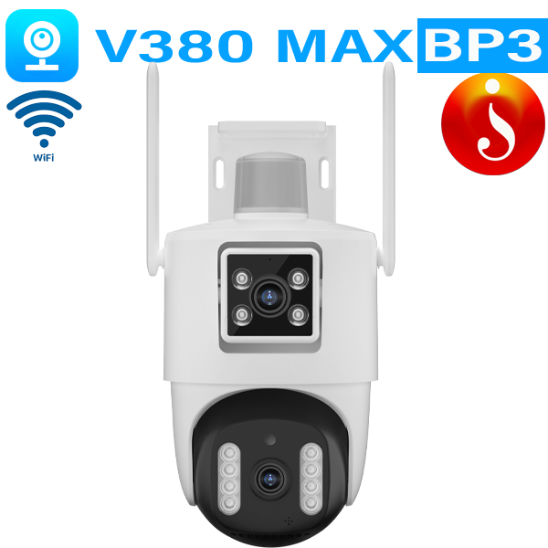 V380 BP3 dual lens Dual View PTZ 360 Two-way-Audio WiFi cctv camera 1 V380 BP3 dual lens Dual View PTZ 360 Two-way-Audio WiFi cctv camera