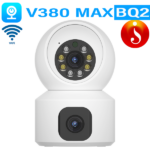 Dual View Wifi PTZ 4mp double lens Camera V380 Max BQ2
