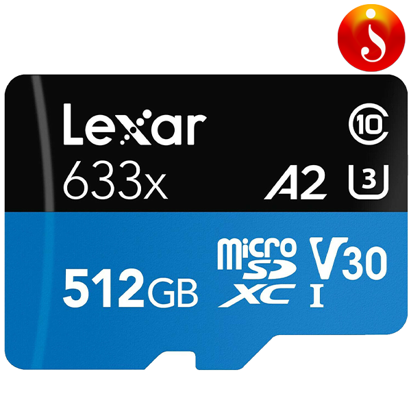 512GB Lexar High-performance 4K 633x microSDHC microSDXC UHS-I Memory Card 1 512GB Lexar High-performance 4K 633x microSDHC microSDXC UHS-I Memory Card