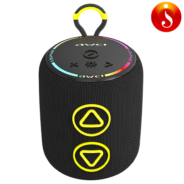 Awei KA13 Bluetooth Wieless HiFi Surround Heavy Bass Mini Portable Outdoor RGB TWS Speaker 1 Awei KA13 Bluetooth Wieless HiFi Surround Heavy Bass Mini Portable Outdoor RGB TWS Speaker