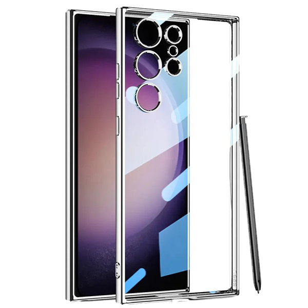 Samsung phone cover S22 Ultra Magsafe Wireless Charging Shockproof Transparent Back Case 2 Samsung phone cover S22 Ultra Magsafe Wireless Charging Shockproof Transparent Back Case - Image 2