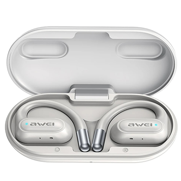 Awei T93 AI OWS Bluetooth 5.3 ENC Wireless Earbuds with Mic AI Translator Dual Subwoofer Bass 2 Awei T93 AI OWS Bluetooth 5.3 ENC Wireless Earbuds with Mic AI Translator Dual Subwoofer Bass - Image 2