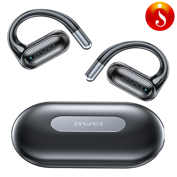 Awei T93 AI OWS Bluetooth 5.3 ENC Wireless Earbuds with Mic AI Translator Dual Subwoofer Bass 1 Awei T93 AI OWS Bluetooth 5.3 ENC Wireless Earbuds with Mic AI Translator Dual Subwoofer Bass