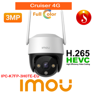 Imou Cruiser 4G SIM 1080P 8X Digital Zoom Smart wireless CCTV Camera IPC-K7FP-3H0TE-EU