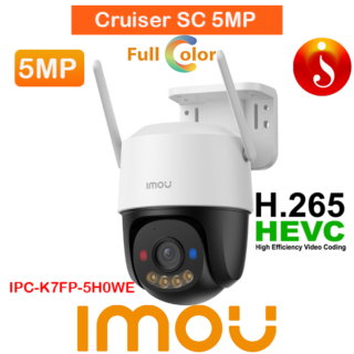 Imou IMOU Cruiser SC 5MP WiFi Red-Blue Warning Lights AI Human Detection IPC-K7FP-5H0WE