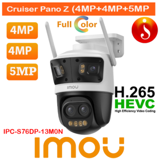 Imou Cruiser Pano Z 13MP Zoom lens Pan Tilt Camera IPC-S76DP-13M0N