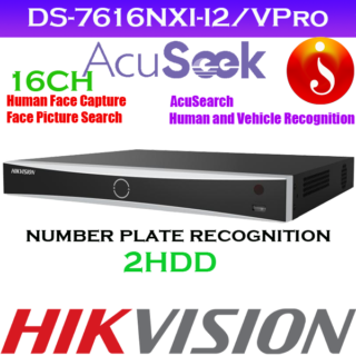 Hikvision Intelligent analytics based on Guanlan Large-Scale AI 16ch NVR DS-7616NXI-I2/VPro