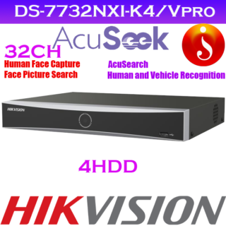 Hikvision Face picture comparison human face capture face picture search NVR DS-7732NXI-K4/Vpro