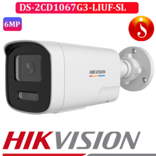 ColorVu 3.0 Hikvision 6 MP IP Bullet Camera DS-2CD1067G3-LIUF/SL