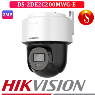 Poe pt Smart Hybrid light PT IP Camera Hikvision DS-2DE2C200MWG-E