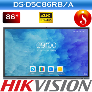 Hikvision 86-inch 4K Interactive Display smart board DS-D5C86RB/A