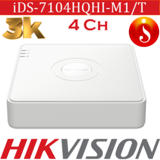 5MP Hikvision 4CH AcuSense DVR iDS-7104HQHI-M1/T