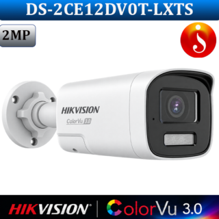 Hikvision DS-2CE12DV0T-LXTS 2MP ColorVu 3.0 Two-Way Audio Bullet Camera Sri Lanka