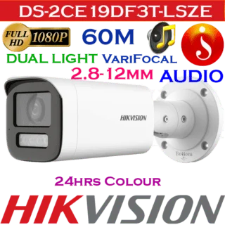 2MP Smart Hybrid Light ColorVu Varifocal Camera DS-2CE19DF3T-LSZE