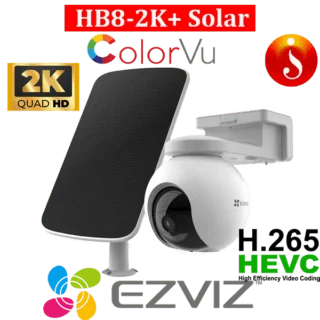 Special offer EZVIZ HB8 Battery-Powered Solar Pan Tilt 4G Camera
