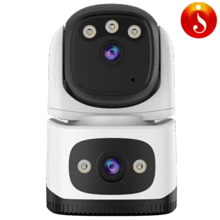 6mp Wireless Dual-Lens Human Detection Digital Zoom IP Camera VStarcam CS995DR